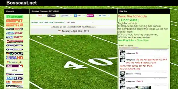 Bosscast is a User-Friendly Free Football Live Streaming Site