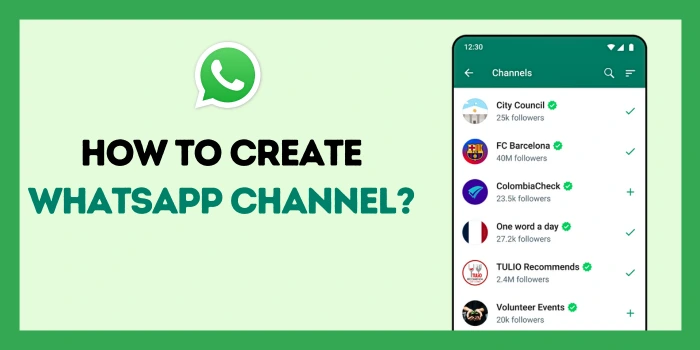 how to create whatsapp channel?