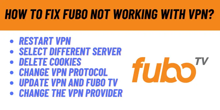 How To Fix fubo not working with vpn