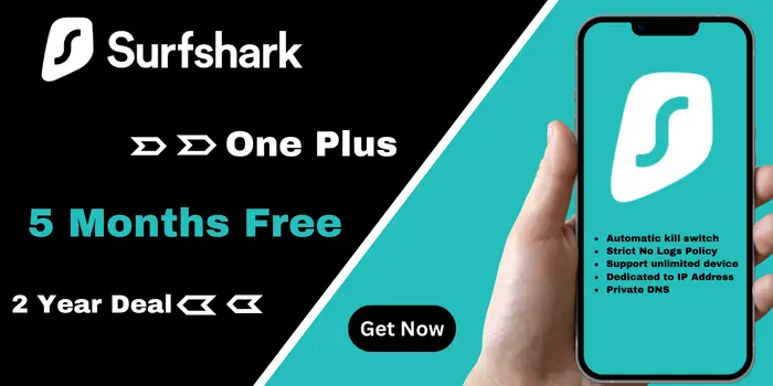 Surfshark One Plus 5 Months Free 2 Year Deal