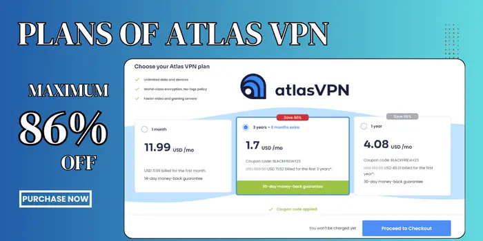 Plans of Atlas VPN
