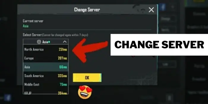How To Change Servers In PUBG?